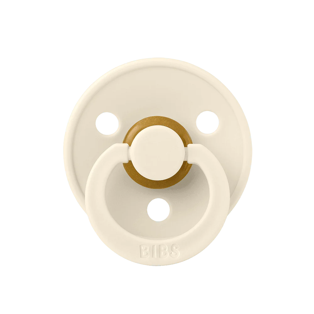 Bibs size 1 round dark oak/ivory