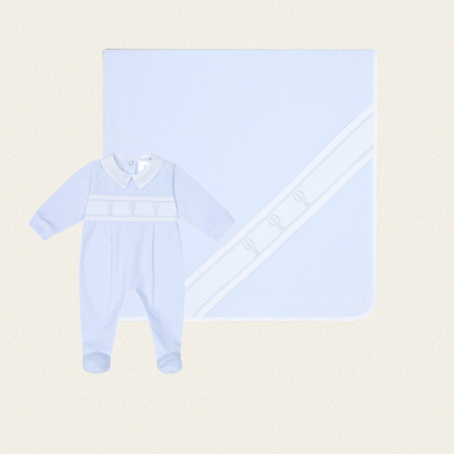 Deolinda baby grow & blanket set