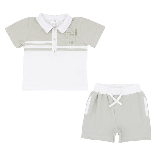 Pastels and co shorts set