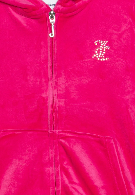 Juicy couture zip jacket fuchsia purple