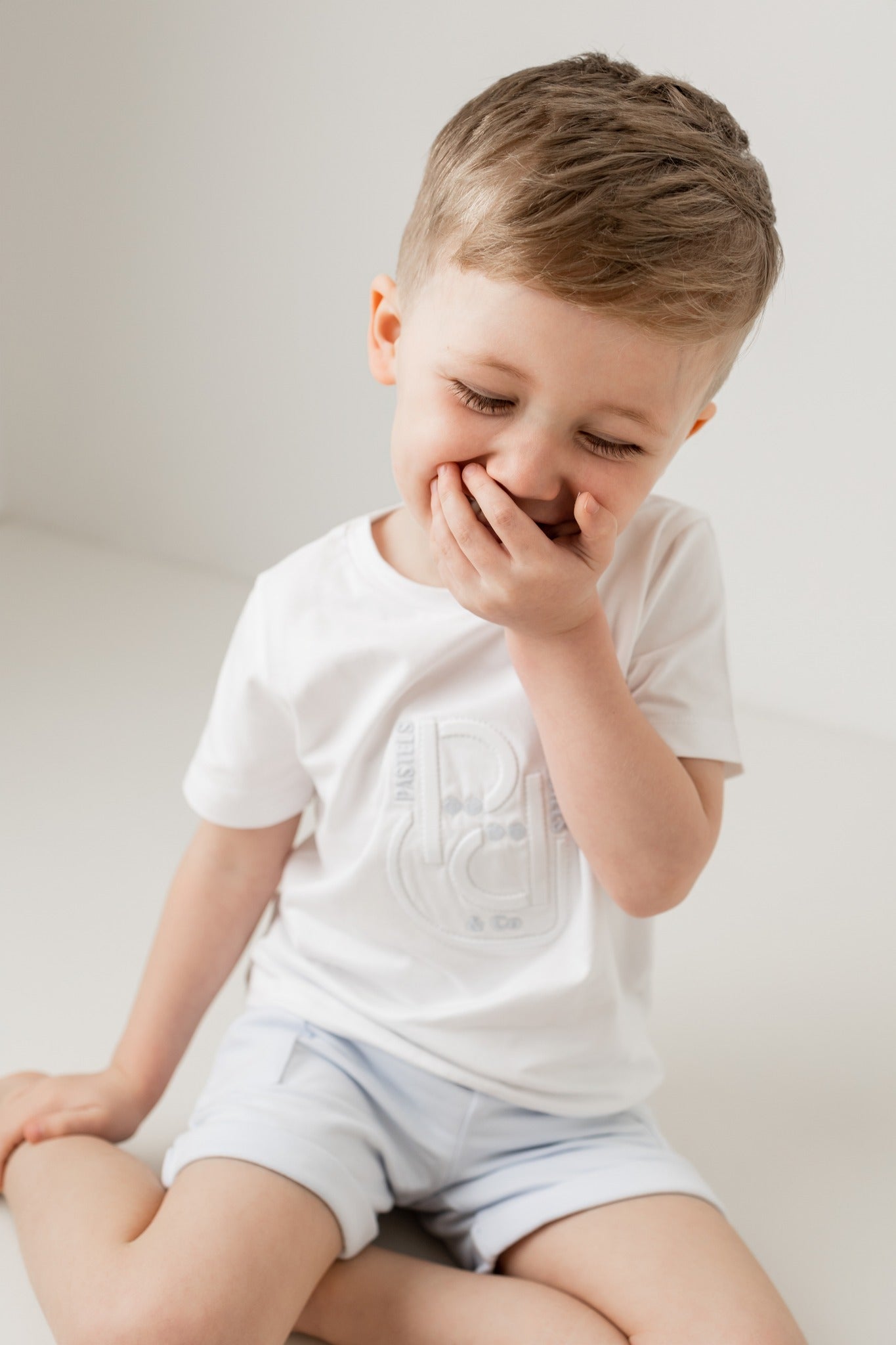 Pastels and co short set