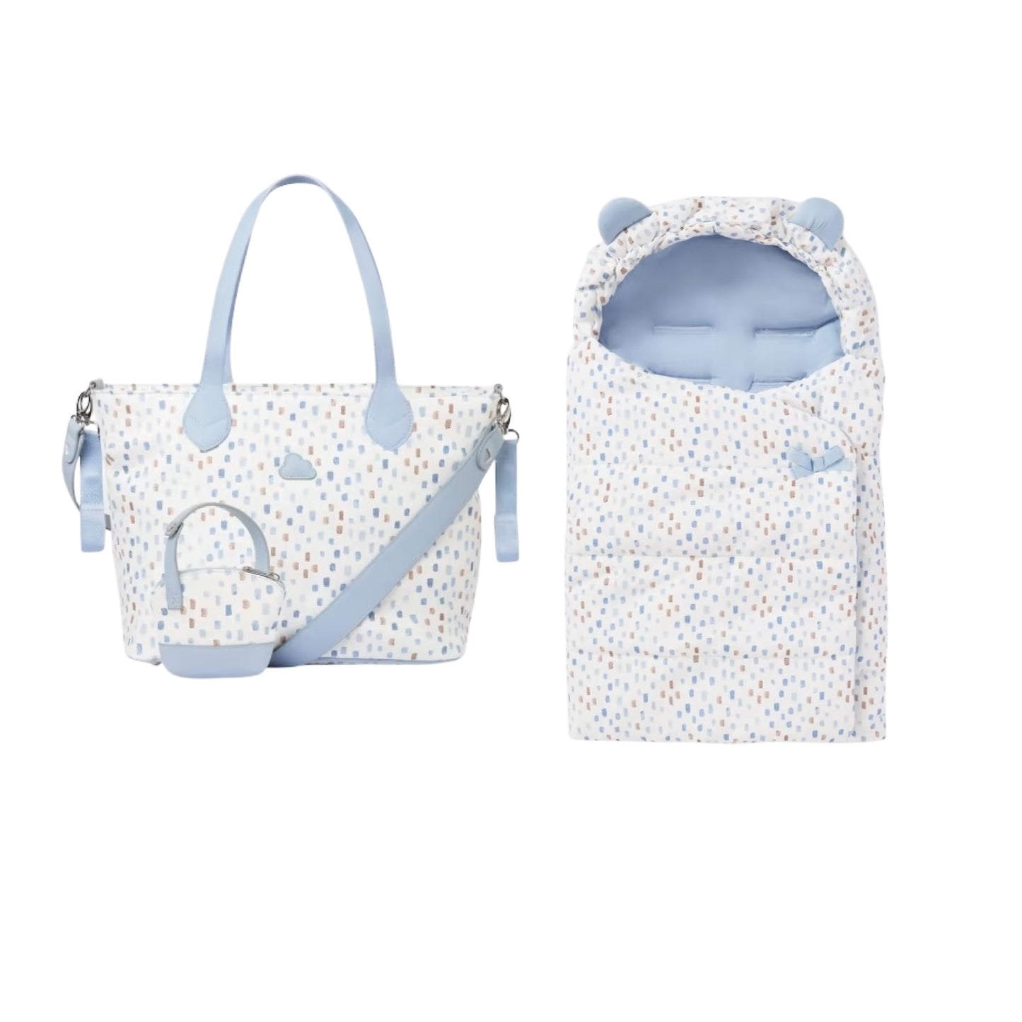 Mayoral pram bag and muff