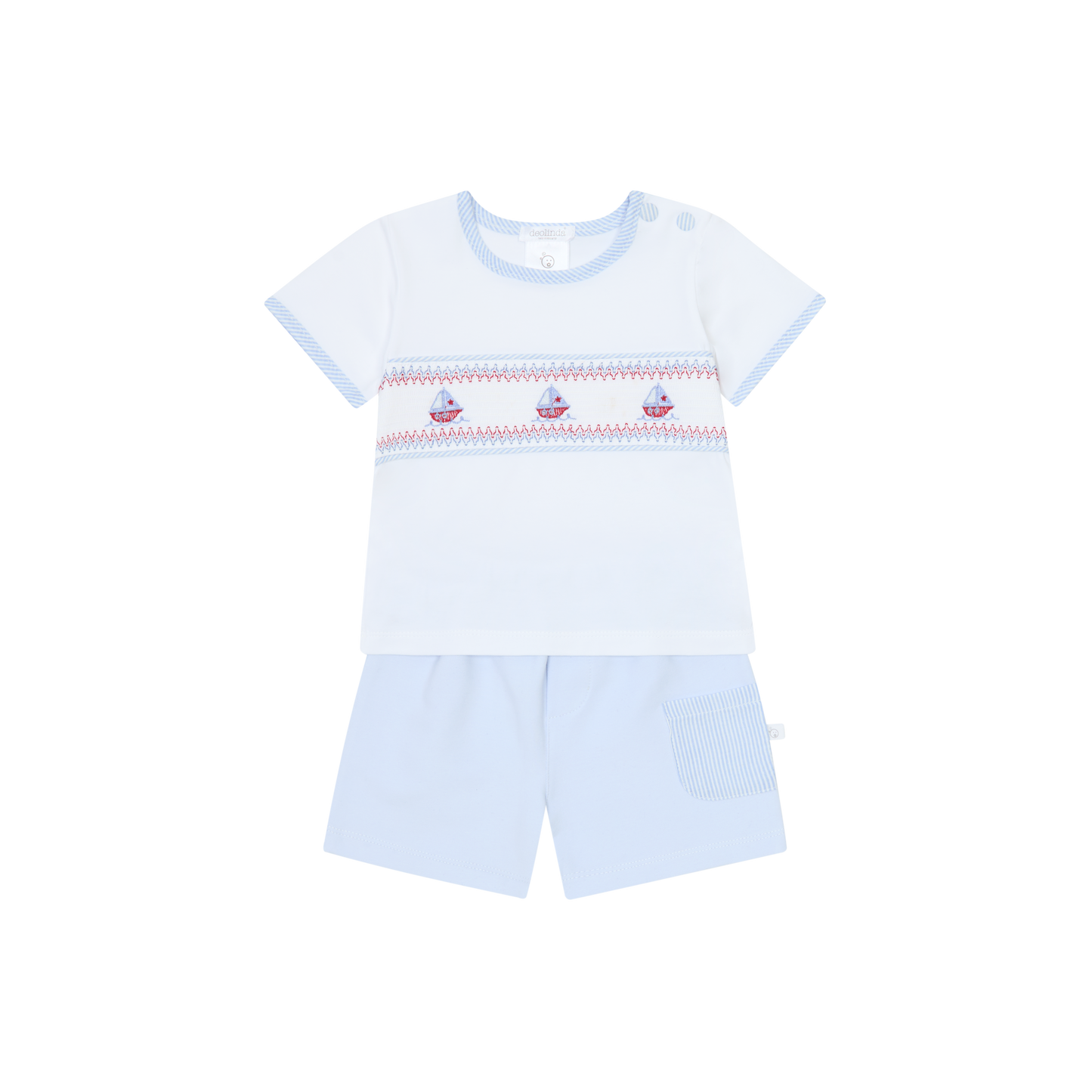 Deolinda boat shorts set
