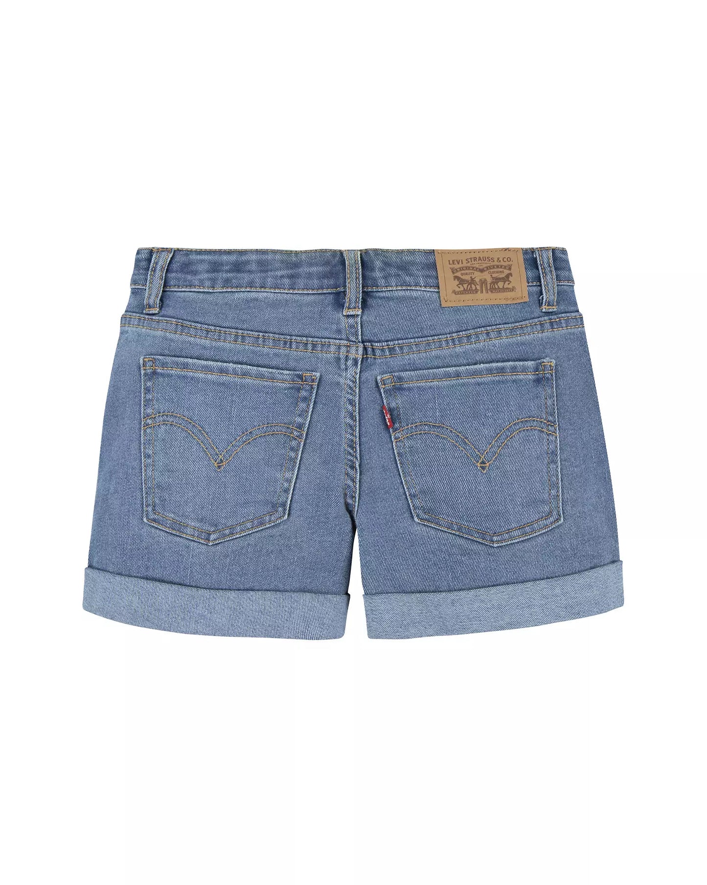 Levis girlfriend shorts flower child