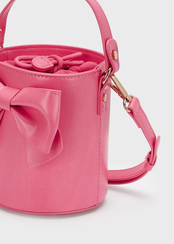 Mayoral bow bucket bag