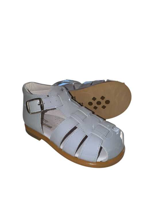 Pretty originals blue patent sandle