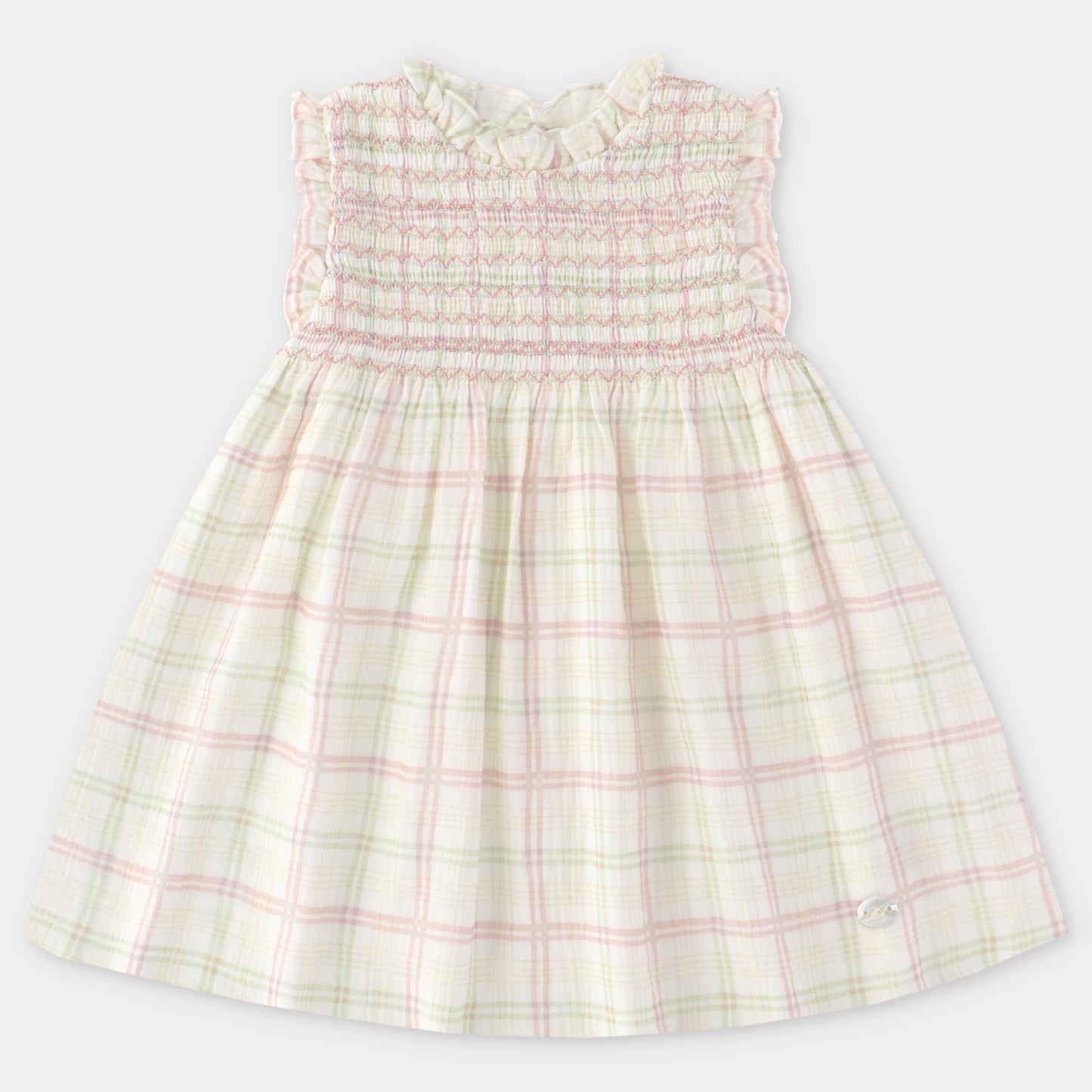 Martin aranda smocked dress