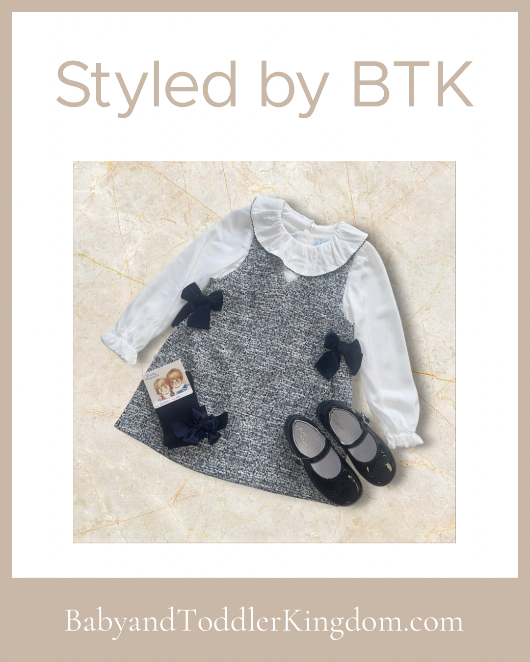 Mayoral navy pinafore
