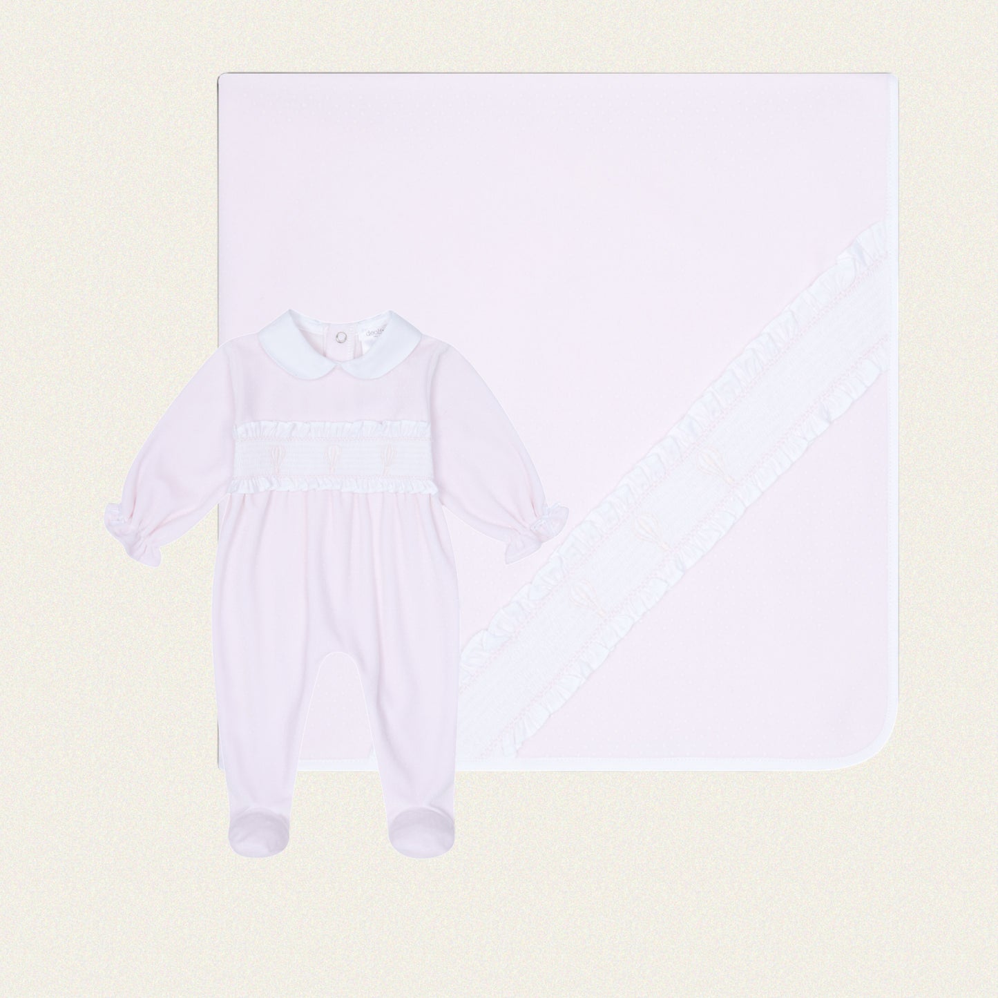 Deolinda baby grow & blanket set