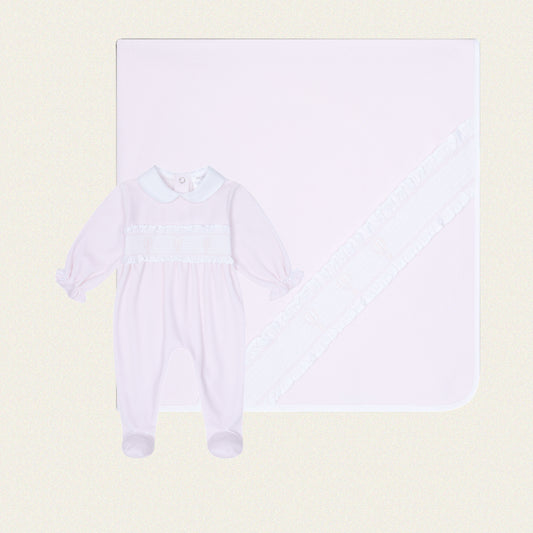 Deolinda baby grow & blanket set