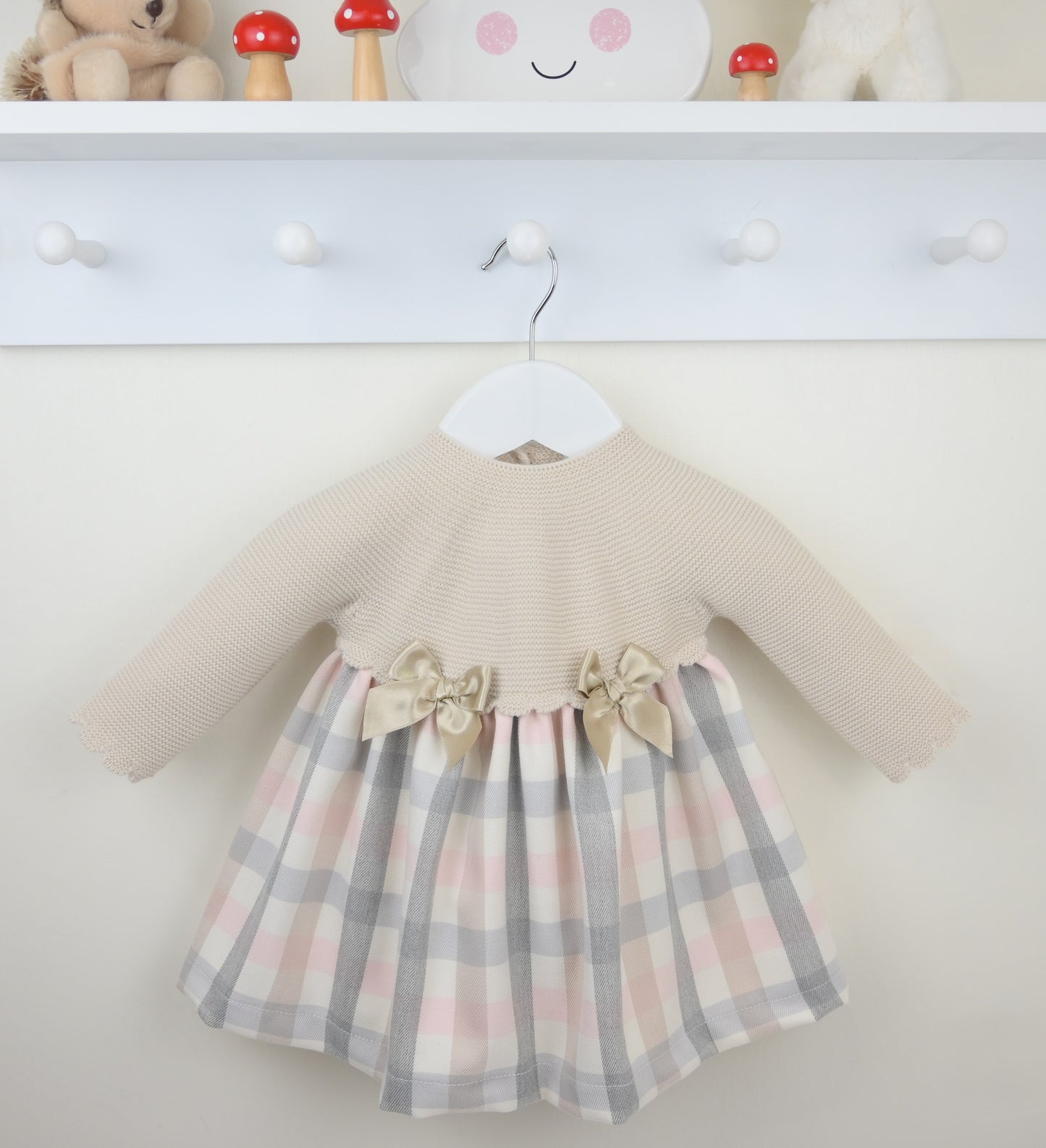 Pex checked dress