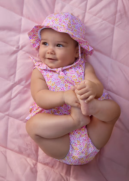 Mayoral romper & hat