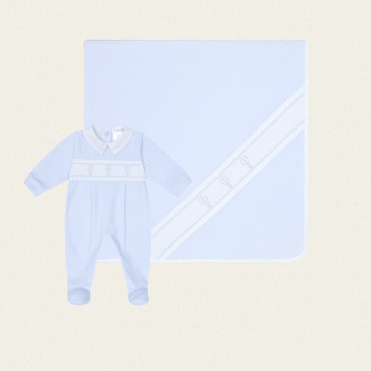 Deolinda baby grow & blanket set