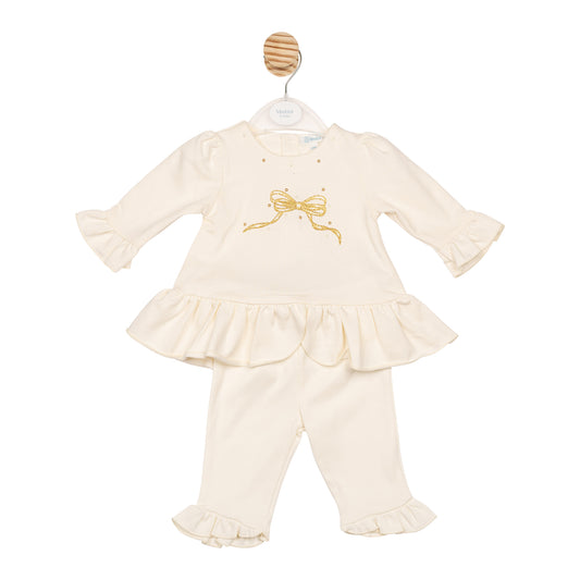 Mintini ivory leggings set