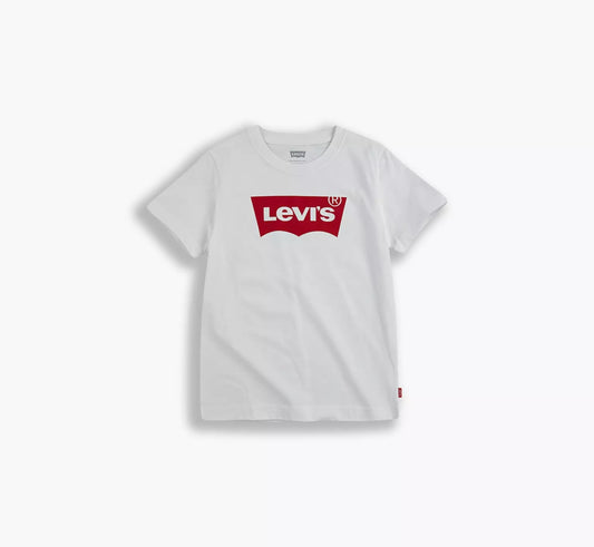 Levis white/red top