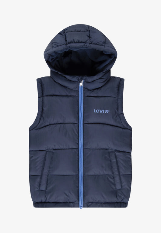 Boys navy gilet