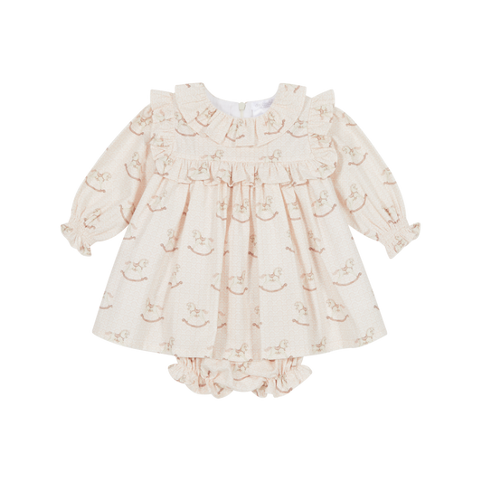 Deolinda rocking horse dress & bloomers