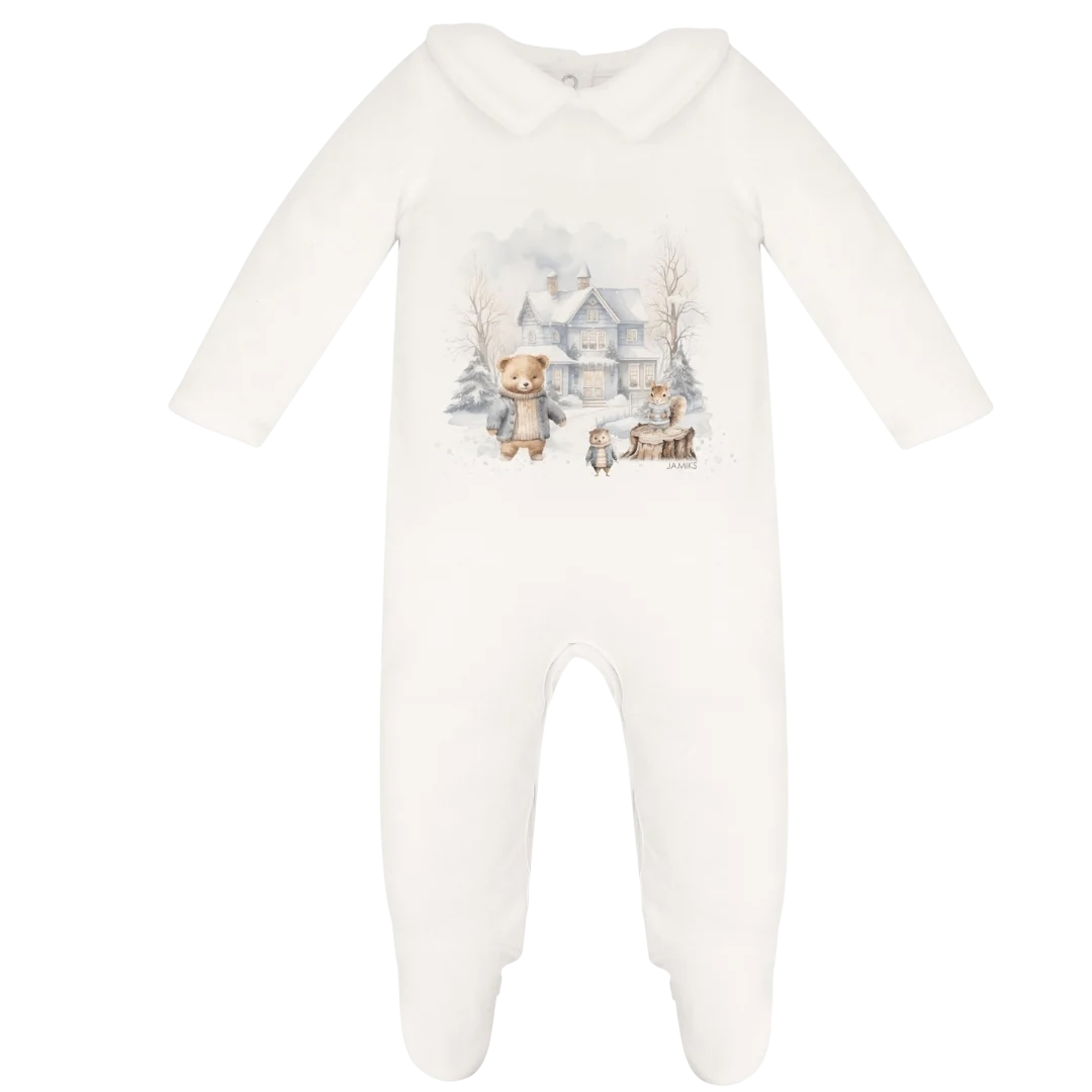Jamiks Homero baby grow and swaddle