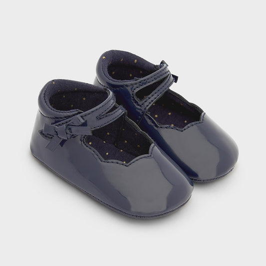 Mayoral navy pram shoes