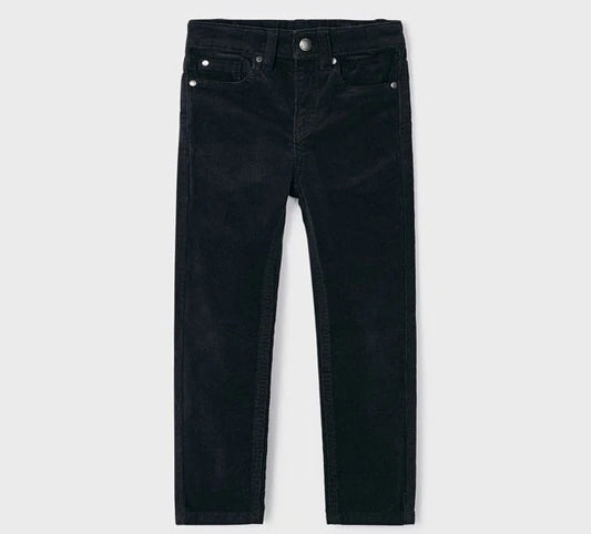Mayoral cord trousers black/grey