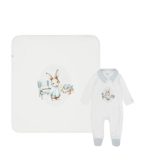 Jamiks Damaso baby grow and swaddle