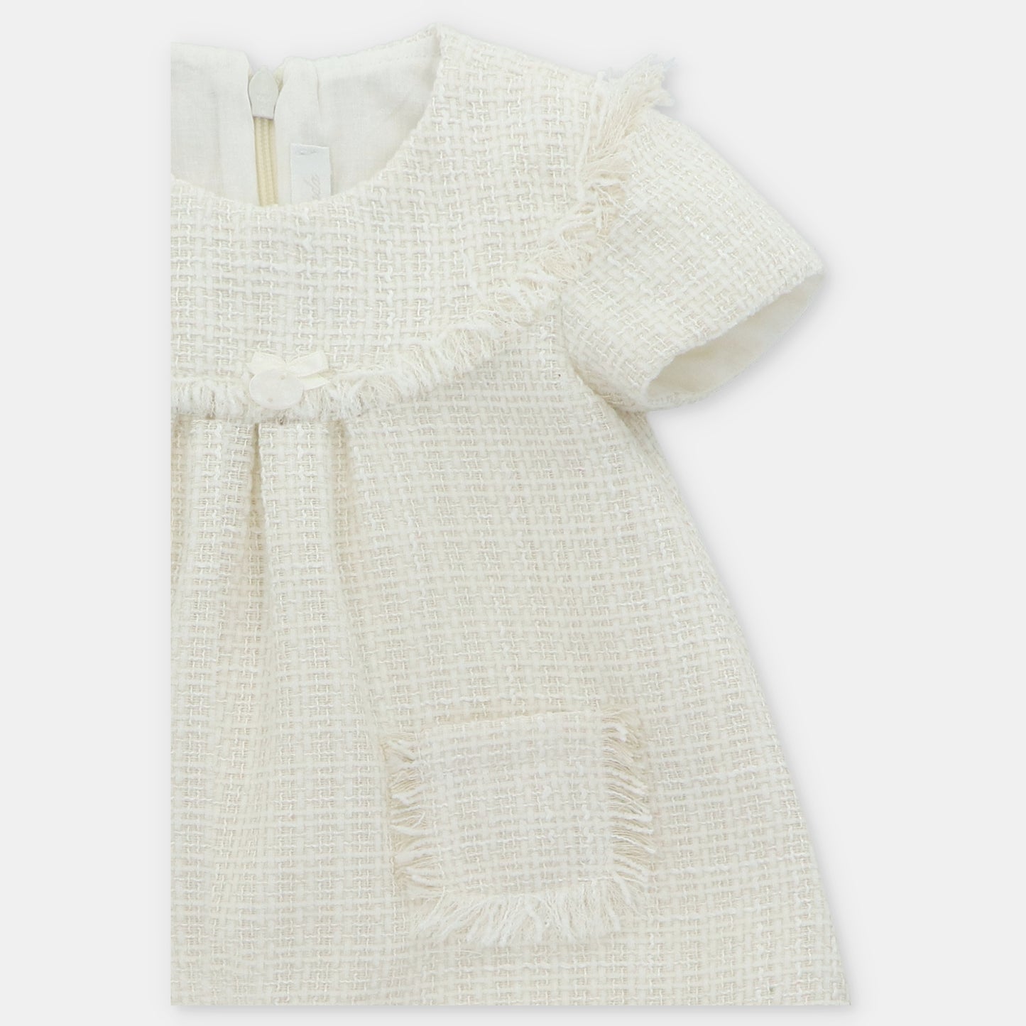 Martin Aranda cream dress and pants