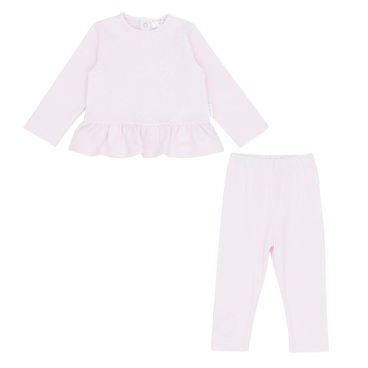 Pastels & co pink leggings set