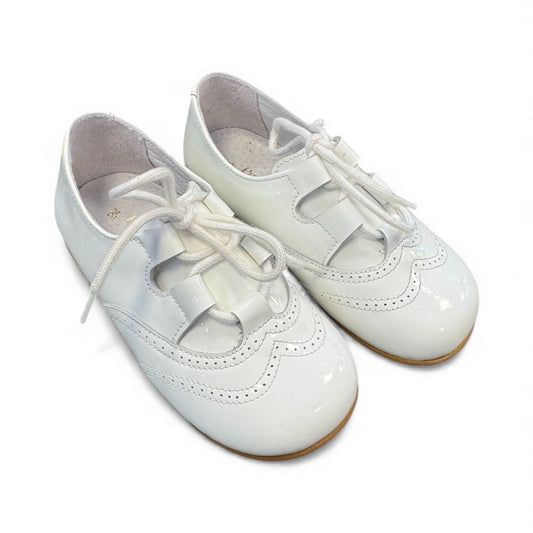 Pretty originals white patent shoes