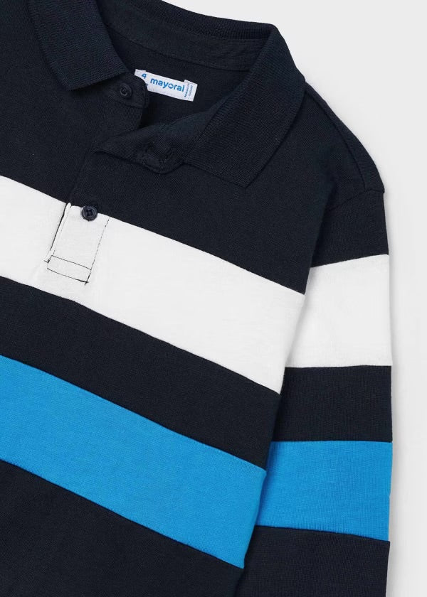 Mayoral striped polo