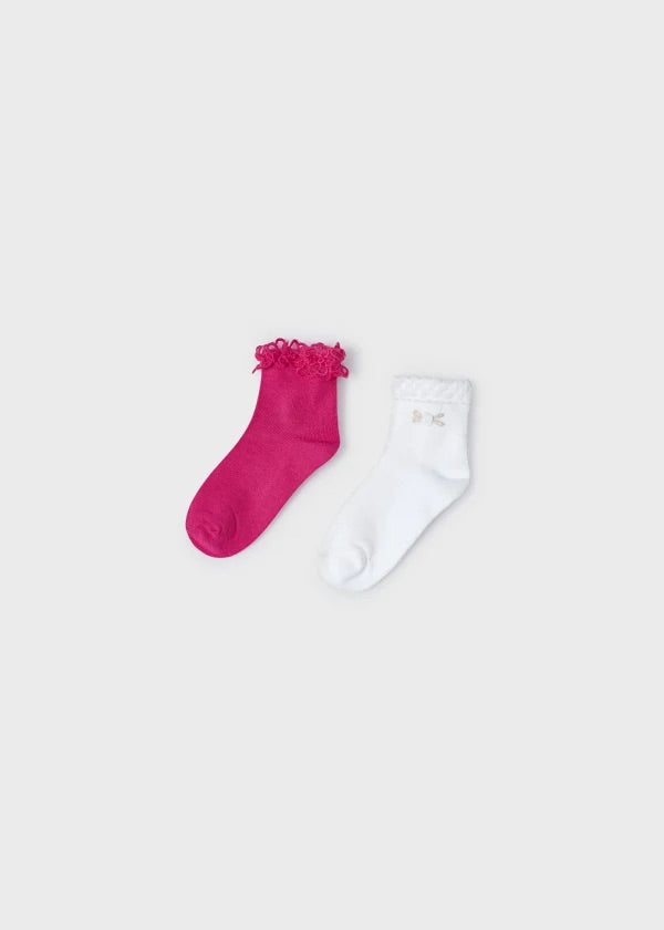 Mayoral Girl Set of 2 Socks