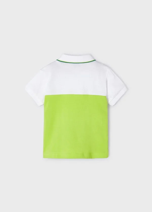 Boy Block Colour Polo Better Cotton