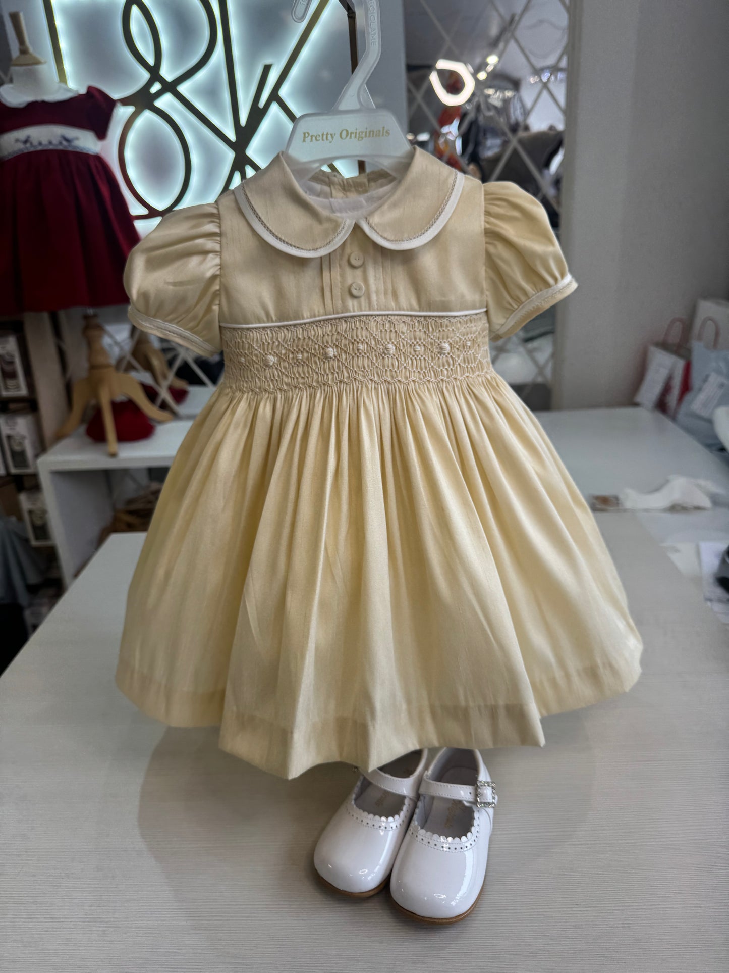 Pretty originals gold dress