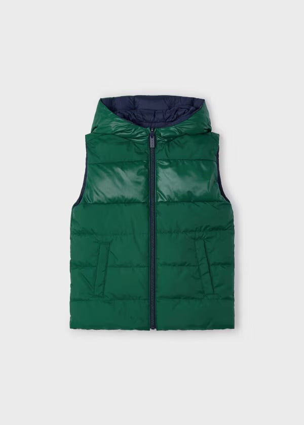 Mayoral reversible padded gilet