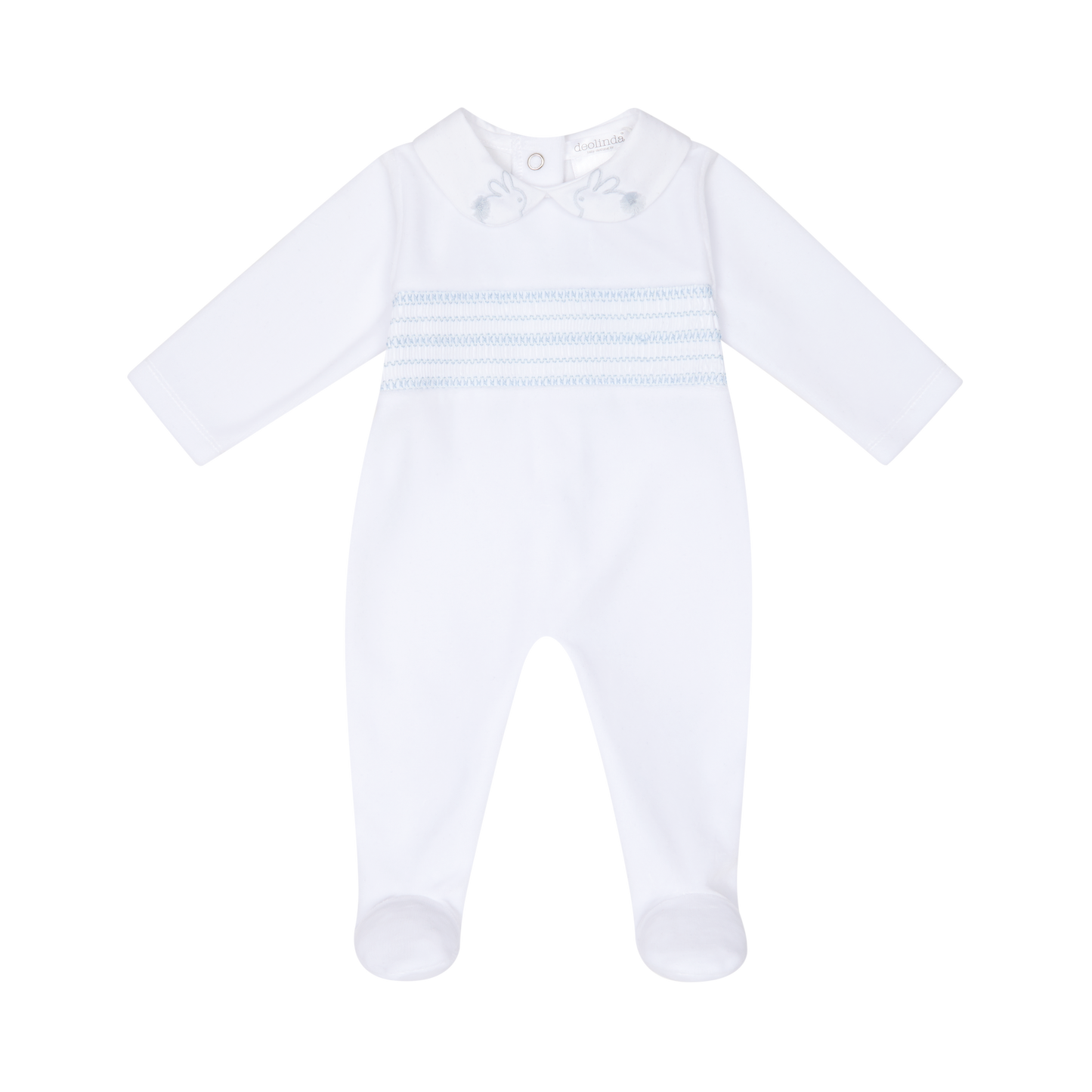 Deolinda valour bunny baby grow