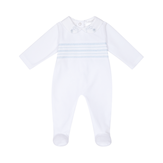 Deolinda valour bunny baby grow