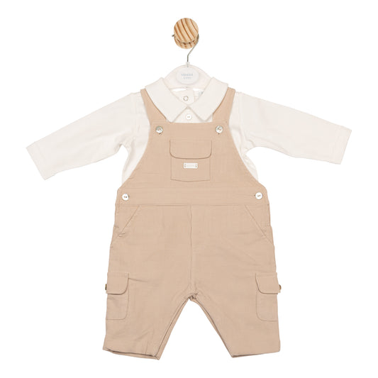 Mintini beige dungarees