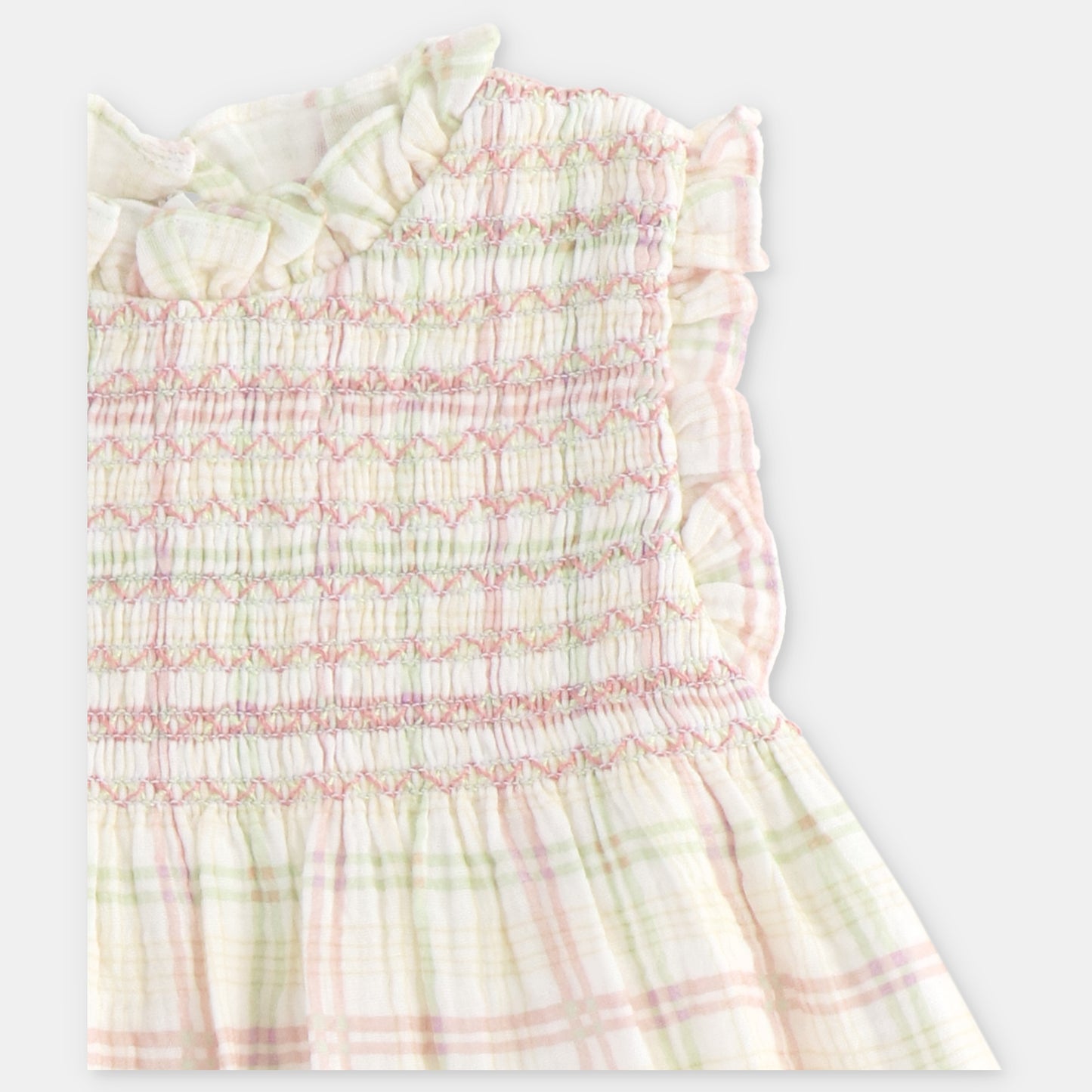 Martin aranda smocked dress