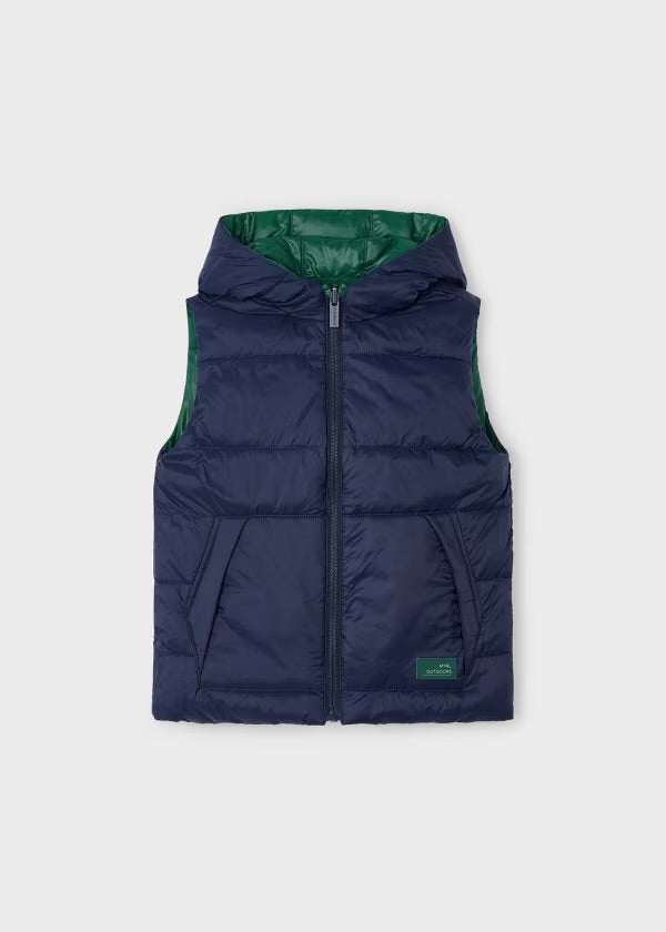 Mayoral reversible padded gilet